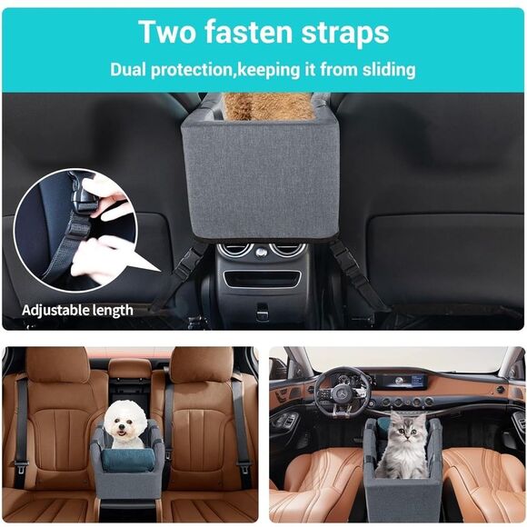 Urijk dog/pet car/travel console seat and pet carrier NEW - Picture 5 of 11
